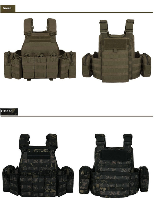 Chaleco Táctico Anfibio con Camuflaje para Operaciones al Aire Libre - Image 16