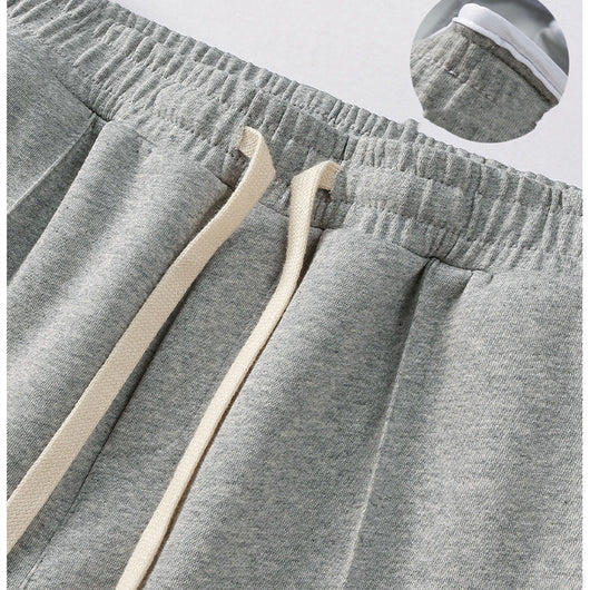 Pantalón Ancho Recto con Pliegues Cosidos - Estilo Urbano Desenfadado - Image 12