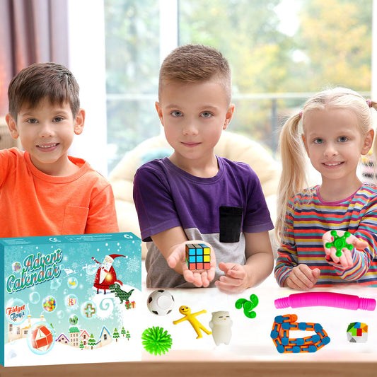 Caja Cuenta Regresiva Antiestrés - Juguete Sensorial para Niños y Adultos