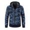 Teen Boys Slim Fit Camouflage Hoodie Jacket