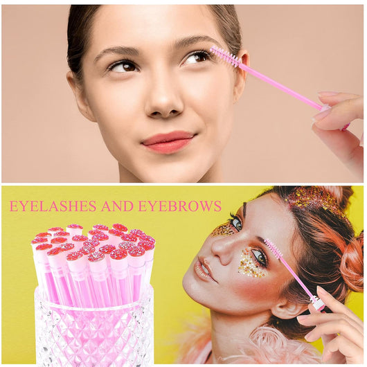 Cepillos Desechables para Pestañas y Rímel - Set de 10 a 50 Spoolies Diamond Lash en 4 Colores - Image 11