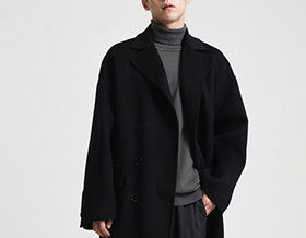 Abrigo de Lana Doble Faz para Hombre - Elegancia y Calidez - Image 16