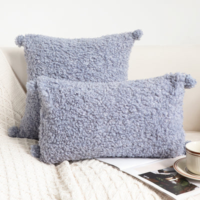 Almohada de Peluche con Bola Decorativa para Otoño e Invierno - Image 14