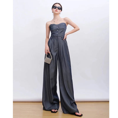 Jumpsuit Elegante con Sostén Integrado para Mujer - Image 2