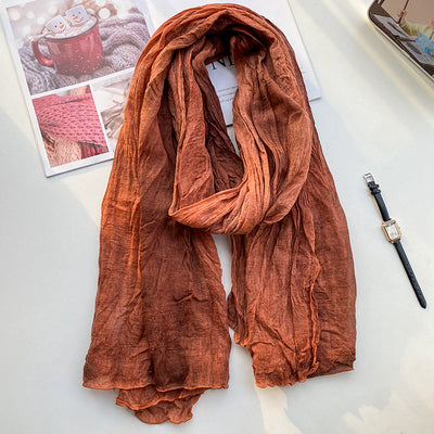 Pañuelo Retro de Algodón y Lino para Mujer - Image 15