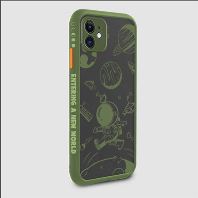 Funda para Celular Astronauta Lujo - Silicona Mate Antiimpactos - Image 5