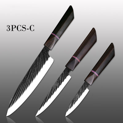 Cuchillo de Cocina Forjado a Mano en Acero Inoxidable - Image 10