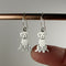 Female Versatile Retro Creative Pequeño Animal Earrings Puppy