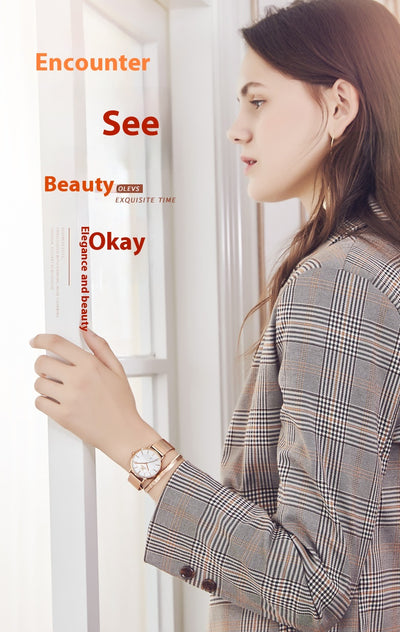 Reloj de Pareja Elegante Unisex con Movimiento de Cuarzo - Image 19
