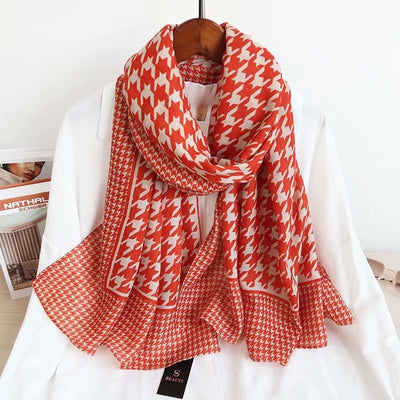 Foulard de Algodón y Lino Ligero - Pareo Sedoso Protección Solar para Playa y Viajes - Image 47