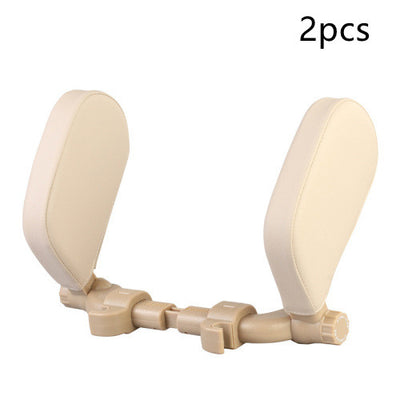 Almohada Cervical Ajustable para Auto - Soporte Ergonómico de Cuero para Viajes - Image 17
