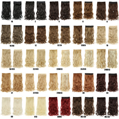 Extensiones de Cabello Ondulado Largo Voluminoso - Efecto Natural Sin Rastro - Image 55