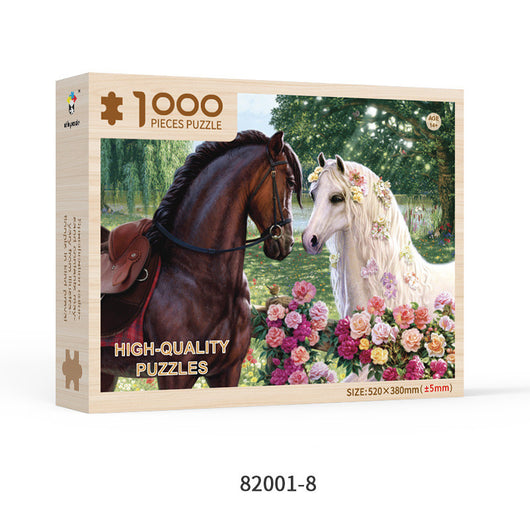 Puzzle de Madera para Adultos 1000 Piezas Formas Especiales Navidad Personalizado Juguete Educativo - Image 23
