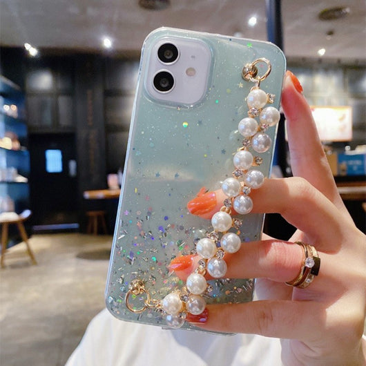 Funda Celular Efecto Cielo Estrellado con Baño de Oro - Image 6