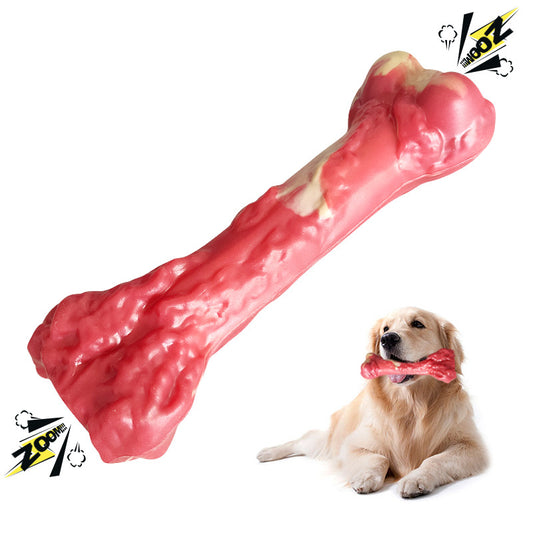 Juguete Masticable para Perros Grandes - Hueso Resistente a Mordidas