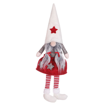 Muñeca Navideña sin Rostro - Figura Decorativa Infantil - Image 4