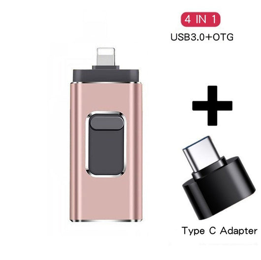 Pendrive Multifuncional 4 en 1 para Móvil - Metal Premium - Image 26