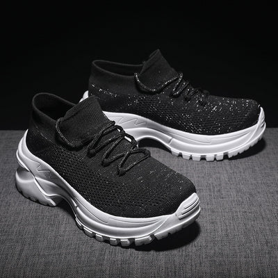 Zapatillas Blancas Transpirables para Niñas con Tejido Volador - Image 15