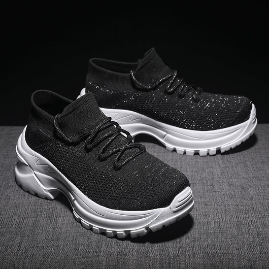 Zapatillas Blancas Transpirables para Niñas con Tejido Volador - Image 15