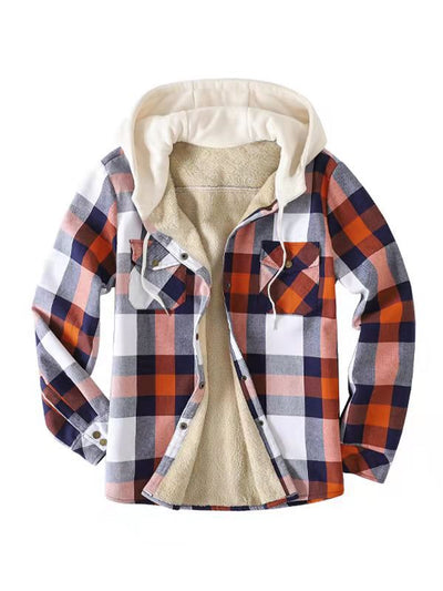 Chaqueta Sudadera con Capucha y Forro Polar para Hombre - Talla Grande - Image 5