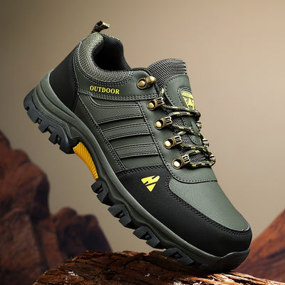 Botas de Senderismo Casual Hombre - Zapatillas Outdoor Bajas con Cordones - Image 7