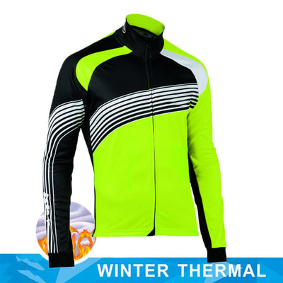 Jersey de Ciclismo Invernal en Lana Merino para Hombre - Image 7