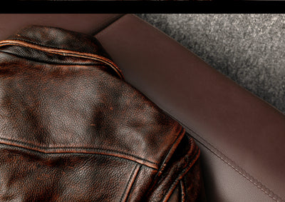 Chaqueta Motociclista Desgastada Stone Grinding - Image 15