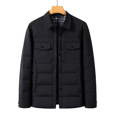 Chaqueta Polo con Plumón de Pato Blanco Premium - Abrigo Cálido y Elegante - Image 3