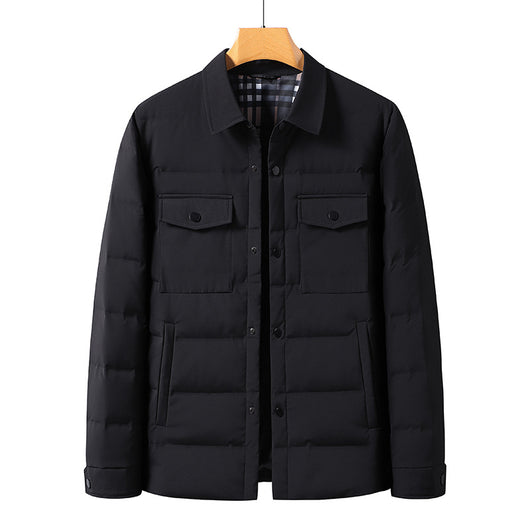 Chaqueta Polo con Plumón de Pato Blanco Premium - Abrigo Cálido y Elegante - Image 3