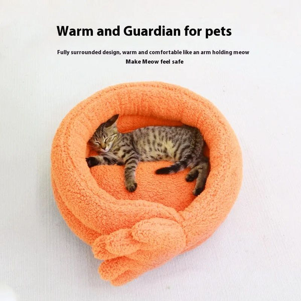 Cama Térmica para Mascotas - Colchoneta Acolchada Otoño Invierno para Gatos y Perros