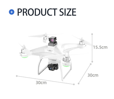 Dron 4K con Gimbal de Tres Ejes, Evitación Láser y Doble GPS - Image 12