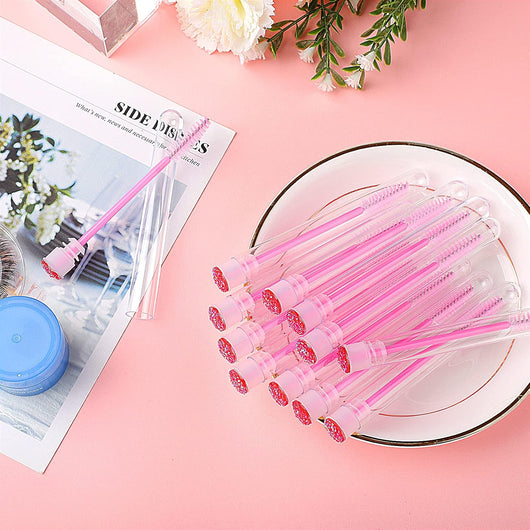 Cepillos Desechables para Pestañas y Rímel - Set de 10 a 50 Spoolies Diamond Lash en 4 Colores - Image 9