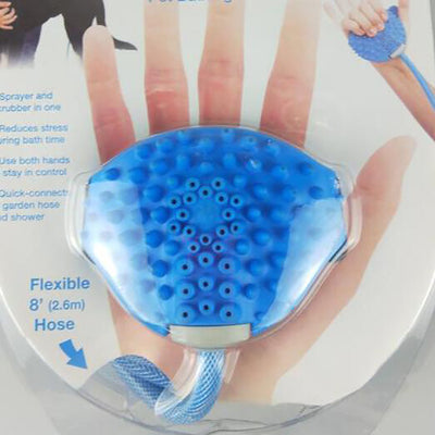 Cepillo de Baño Masajeador para Perros y Gatos con Cabezal de Ducha de Silicona - Image 10