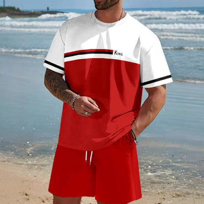 Conjunto Deportivo Fresco para Hombre - Playera y Shorts - Image 13