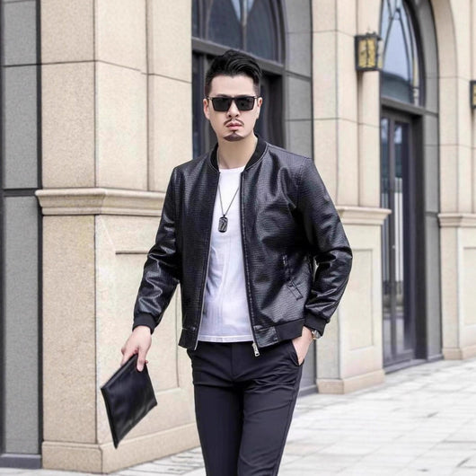 Chaqueta Térmica para Hombre con Forro Polar y Patrón Ice Crack