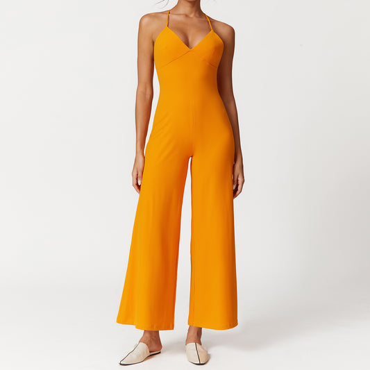 Mono Casual Escotado con Tirantes y Cierre - Diseño Minimalista