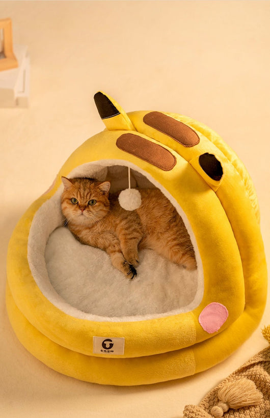 Cama Nido para Gatos Cerrada Cuatro Estaciones - Calidez Todo el Año - Image 18