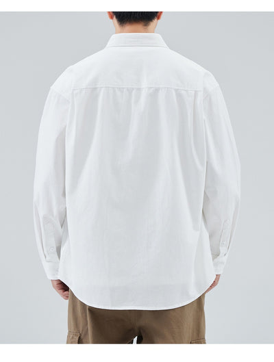 Camisa Suelta de Algodón Premium para Hombre - Image 10
