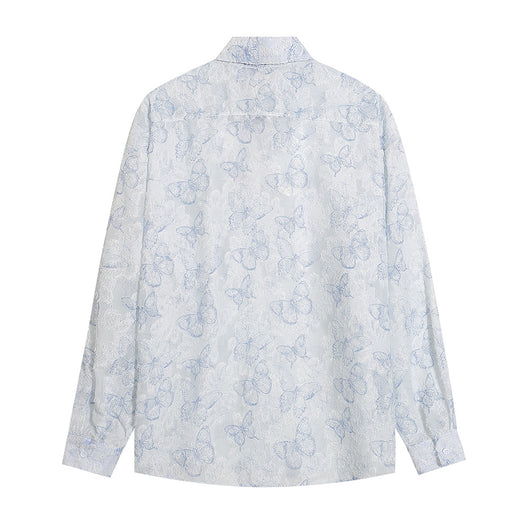 Camisa Manga Larga Mariposa para Hombre - Image 12
