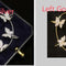 Fashion Earring Butterfly Ear Clip And Ear Hook Jewelry Set2