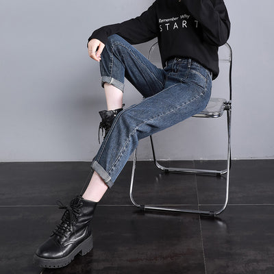 Pantalón Holgado de Cintura Alta Estilo Harlan para Mujer - Image 2