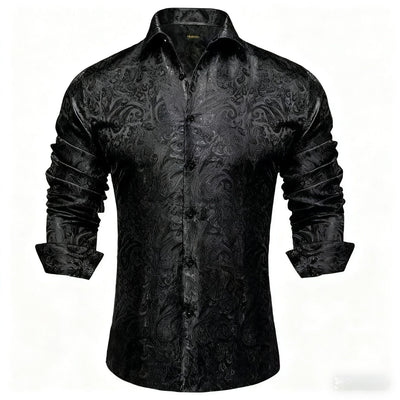 Camisa Casual Deportiva Holgada con Solapa para Hombre - Image 9