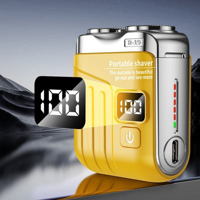 Afeitadora Eléctrica de Doble Cabezal con Pantalla Digital y Tecnología Magnética - Image 13