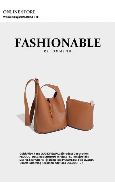 Bolso de Cuero Genuino con Asa de Hombro - Image 33