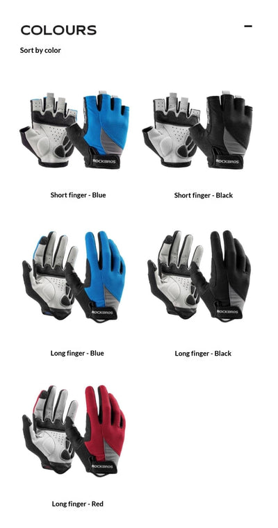 Guantes de Ciclismo de Dedo Completo para Hombre y Mujer - Viajes Largos - Image 15