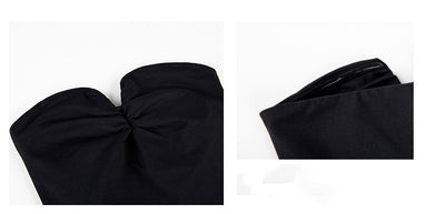 Top Chaleco Mujer Escote V Negro con Tirantes Ajustables - Verano - Image 11