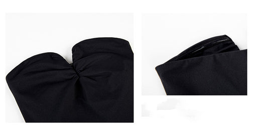 Top Chaleco Mujer Escote V Negro con Tirantes Ajustables - Verano - Image 11