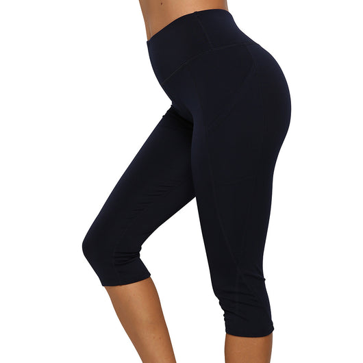 Leggins Deportivos Mujer con Estampado Floral y Bolsillos Funcionales - Image 21