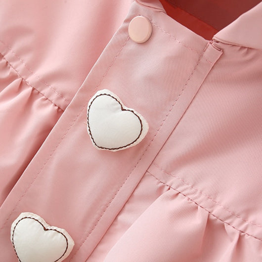 Abrigo Impermeable con Capucha para Niños - Diseño Elegante Midi - Image 4