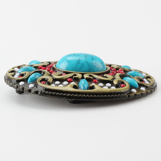 Cinturón de Cuero para Mujer con Adornos de Cuentas Decorativas - Image 10